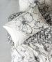 L'essentiel linge de maison Hilaris - Antracita - Juego de funda de edredón doble ranforce de 100% algodón